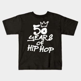 50 Years Of Hip Hop Kids T-Shirt